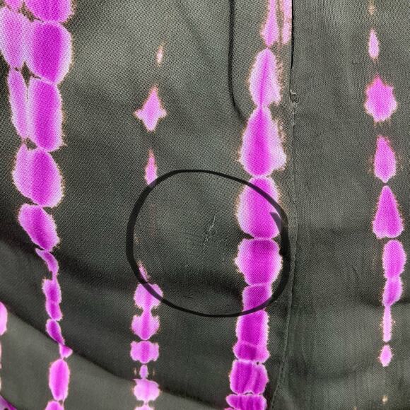 Young Fabulous & Broke Alya Bias Cut Mini Dress Green Pink Small - Picture 5 of 11